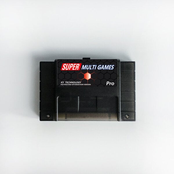 DIY 900 in 1 Super Multi Games Retro 16-bittinen kortti SNES-videokonsolipatruunalle USA Version Shell