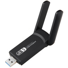 Wi-Fi-verkkosovitin Perfee, USB 3.0, 1300 Mbps hinta ja tiedot | Adapterit | hobbyhall.fi