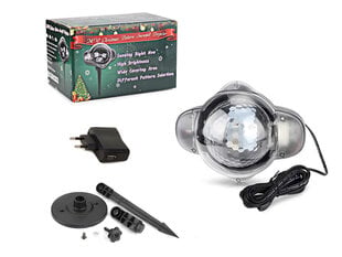 Joulu LED LED Disco Ball Perfee hinta ja tiedot | Projektorit | hobbyhall.fi