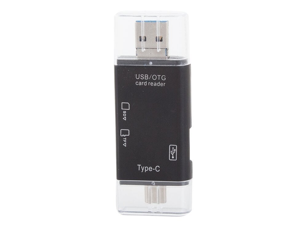 Kortinlukija Perfee, USB/USB-C Micro USB OTG hinta ja tiedot | Adapterit | hobbyhall.fi