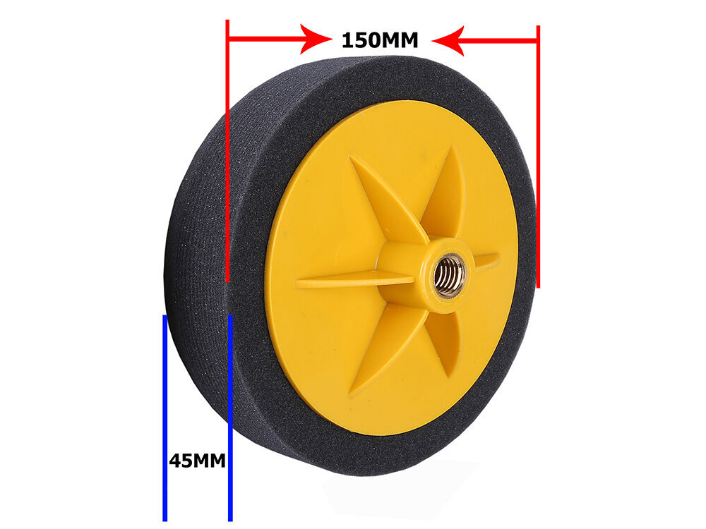 Kiillotussienet Perfee, 3 kpl, 150 mm hinta ja tiedot | Autokemikaalit | hobbyhall.fi