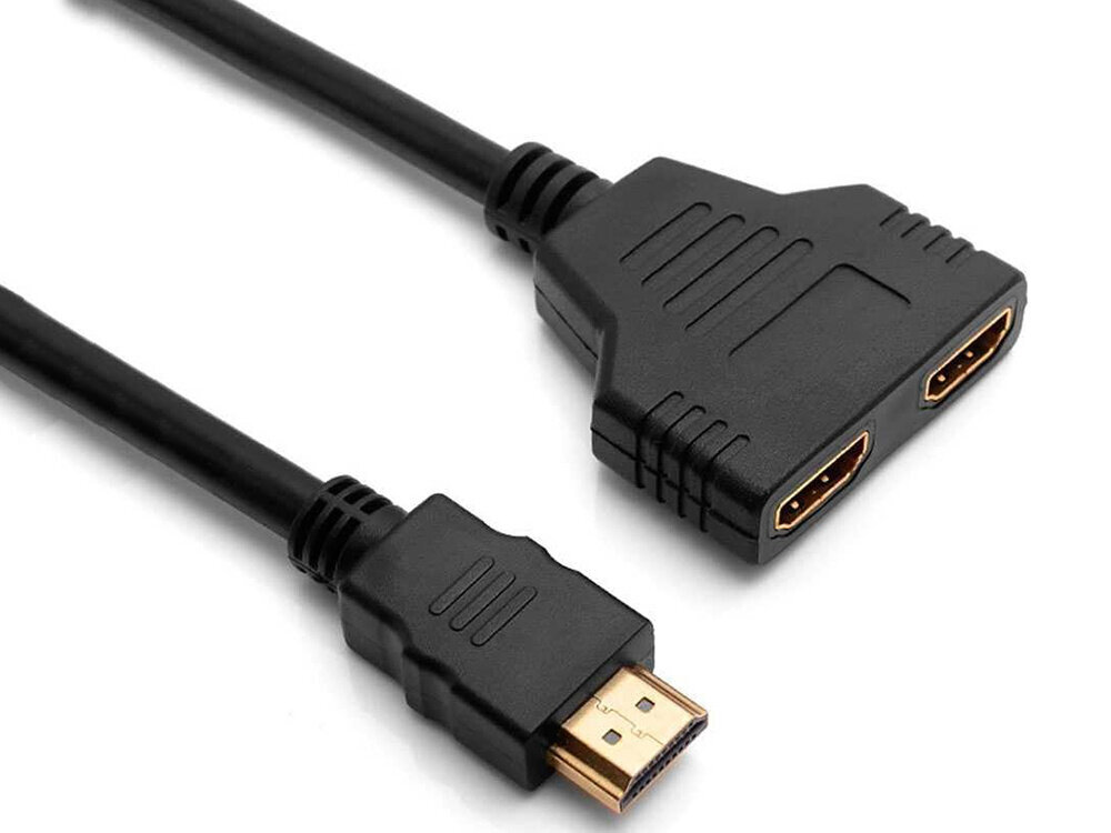 HDMI-jakaja Perfee, 2 porttia, FHD hinta ja tiedot | Adapterit | hobbyhall.fi