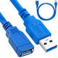 USB 3.0 -sovitin Perfee, suojattu, 1.5m hinta ja tiedot | Adapterit | hobbyhall.fi