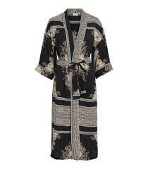 Vila naisten kimono 14106622*01, musta/ruskea 5715360817728 hinta ja tiedot | Naisten ulkoilutakit | hobbyhall.fi