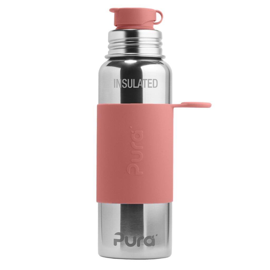 Pura Sport Eristetty pullo 650 ml, rose hinta ja tiedot | Juomapullot | hobbyhall.fi