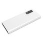 PLATINET Kannettava laturi-akku Virtapankki 10000mAh polymeeri PD 3.0 QC 3.0 LED, valkoinen hinta ja tiedot | Varavirtalähteet | hobbyhall.fi