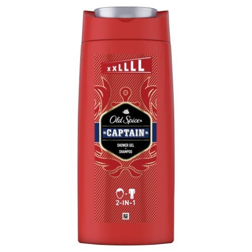 Suihkugeeli Old Spice Captain, 675ml x 3 kpl. hinta ja tiedot | Suihkusaippuat ja suihkugeelit | hobbyhall.fi