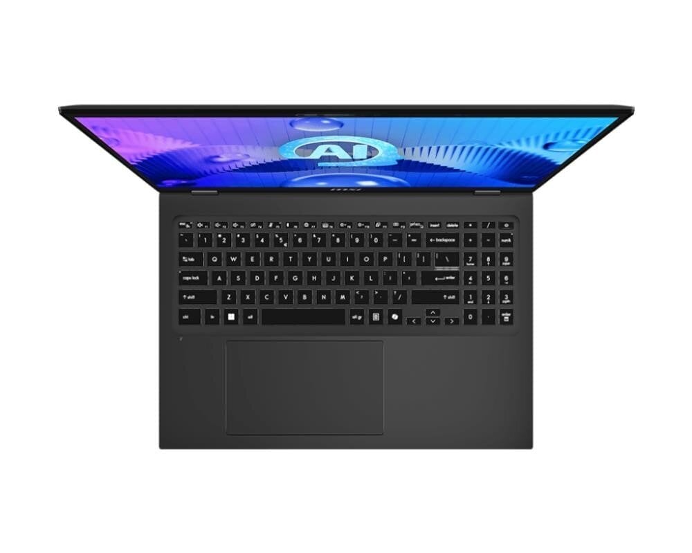 Prestige kannettava tietokone (16 ai evo b1m, CPU core ultra, u7-155h, 3800 mhz, 16", 2560x1600, ram 32gb, lpddr5, 6400 mhz, SSD 1tb), Msi hinta ja tiedot | Kannettavat tietokoneet | hobbyhall.fi