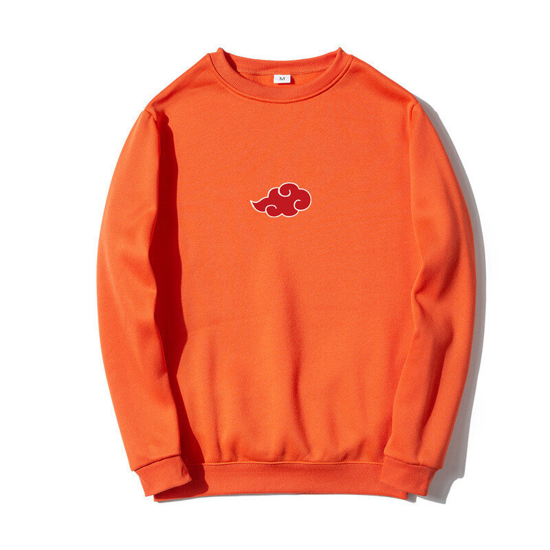 (MOrange ZJ)Anime Akatsuki Pilvisymbolit Print Miesten Hupparit Hupparit Streetwear Casual Crewneck Pullover Miesten Naisten Ylimitoitettu collegepaita SHRY hinta ja tiedot | Miesten neuleet ja villapaidat | hobbyhall.fi