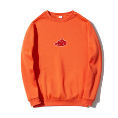 (XXXLOrange ZJ)Anime Akatsuki Pilvisymbolit Printti Miesten Hupparit Hupparit Streetwear Rento Crewneck Pullover Miesten Naisten Ylimitoitettu collegepaita SHRY hinta ja tiedot | Miesten neuleet ja villapaidat | hobbyhall.fi