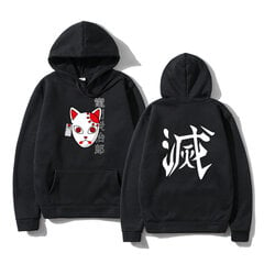 (SBlack B)Japanilainen huppari Anime Topit Pullover Sweatshirt Naiset Miehet Tanjiro Kamado Puku Hupparit Harajuku Sudadera hombre SHRY hinta ja tiedot | Miesten neuleet ja villapaidat | hobbyhall.fi