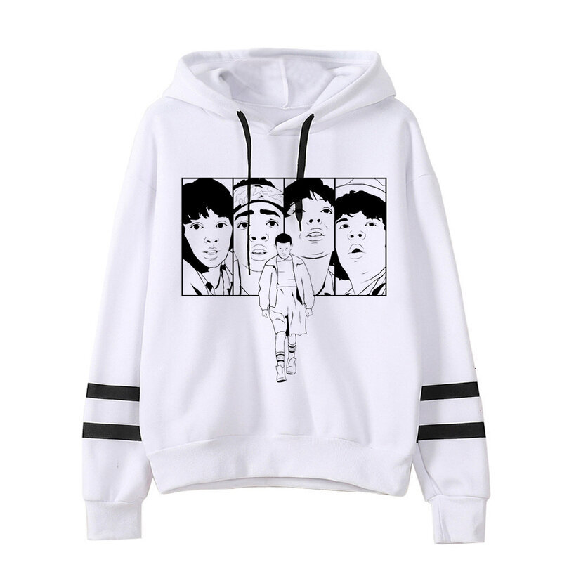 (S710) Kausi 3 Huppari miesten/naisten Harajuku yksitoista collegepaita hauska Kawaii Korean Oversized Huppari miesten hupparit Hip Hop SHRY hinta ja tiedot | Miesten neuleet ja villapaidat | hobbyhall.fi