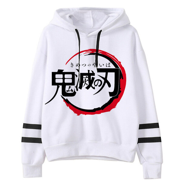 (S516)Kimetsu No Yaiba Miesten/naisten Hupparit Anime Unisex Harajuku Esteettinen 90-luvun collegepaita Ulzzang Graphic Casual Miesten huppari SHRY