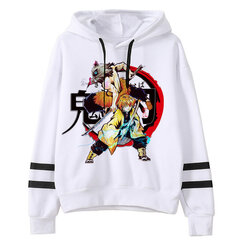 (M517)Kimetsu No Yaiba Miesten/naisten Hupparit Anime Unisex Harajuku Esteettinen 90-luvun collegepaita Ulzzang Graphic Casual Miesten huppari SHRY hinta ja tiedot | Miesten neuleet ja villapaidat | hobbyhall.fi