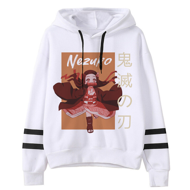 (M507)Kimetsu No Yaiba Miesten/naisten Hupparit Anime Unisex Harajuku Esteettinen 90-luvun collegepaita Ulzzang Graphic Casual Miesten huppari SHRY hinta ja tiedot | Miesten neuleet ja villapaidat | hobbyhall.fi