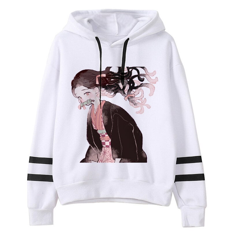 (L512)Kimetsu No Yaiba Miesten/naisten Hupparit Anime Unisex Harajuku Aesthetic 90s collegepaita Ulzzang Graphic Casual Miesten huppari SHRY hinta ja tiedot | Miesten neuleet ja villapaidat | hobbyhall.fi