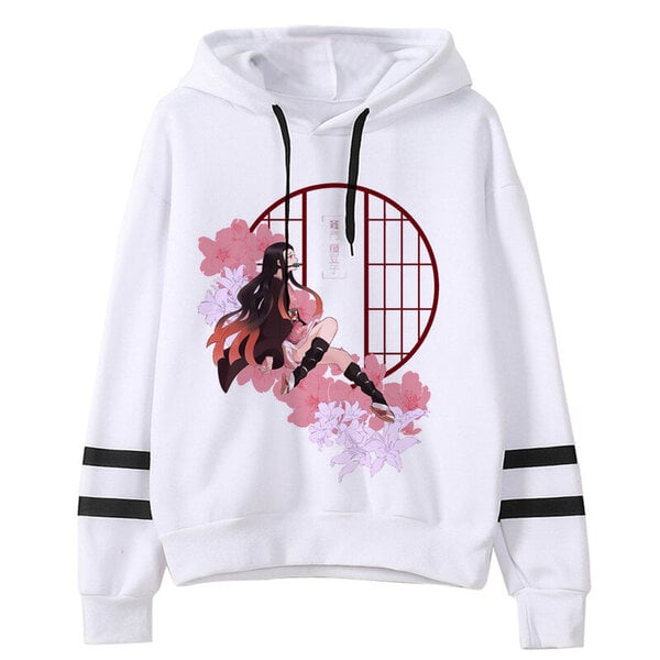 (L510)Kimetsu No Yaiba Miesten/naisten Hupparit Anime Unisex Harajuku Esteettinen 90-luvun collegepaita Ulzzang Graphic Casual Miesten huppari SHRY