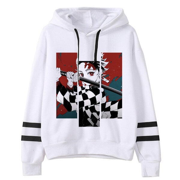 (XXL518)Kimetsu No Yaiba Miesten/naisten Hupparit Anime Unisex Harajuku Esteettinen 90-luvun collegepaita Ulzzang Graphic Casual Miesten huppari SHRY