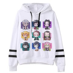 (XXL522)Kimetsu No Yaiba Miesten/naisten Hupparit Anime Unisex Harajuku Esteettinen 90-luvun collegepaita Ulzzang Graphic Casual Miesten huppari SHRY hinta ja tiedot | Miesten neuleet ja villapaidat | hobbyhall.fi