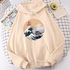 (SBeigeE0437) Ponyo Japani Anime Söpöt Printti Miesten Puserot Hip Hop Harajuku Hupullinen Syksy Löysä Streetwear Fleece Hauska Rento Miesten Hupparit SHRY hinta ja tiedot | Miesten neuleet ja villapaidat | hobbyhall.fi