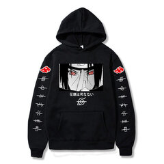 (XSblack c)Japanilainen anime Akatsuki Miesten huppari Pilvisymbolit Japani Hupparit Streetwear Itachi Syksy Talvi SHRY hinta ja tiedot | Miesten neuleet ja villapaidat | hobbyhall.fi