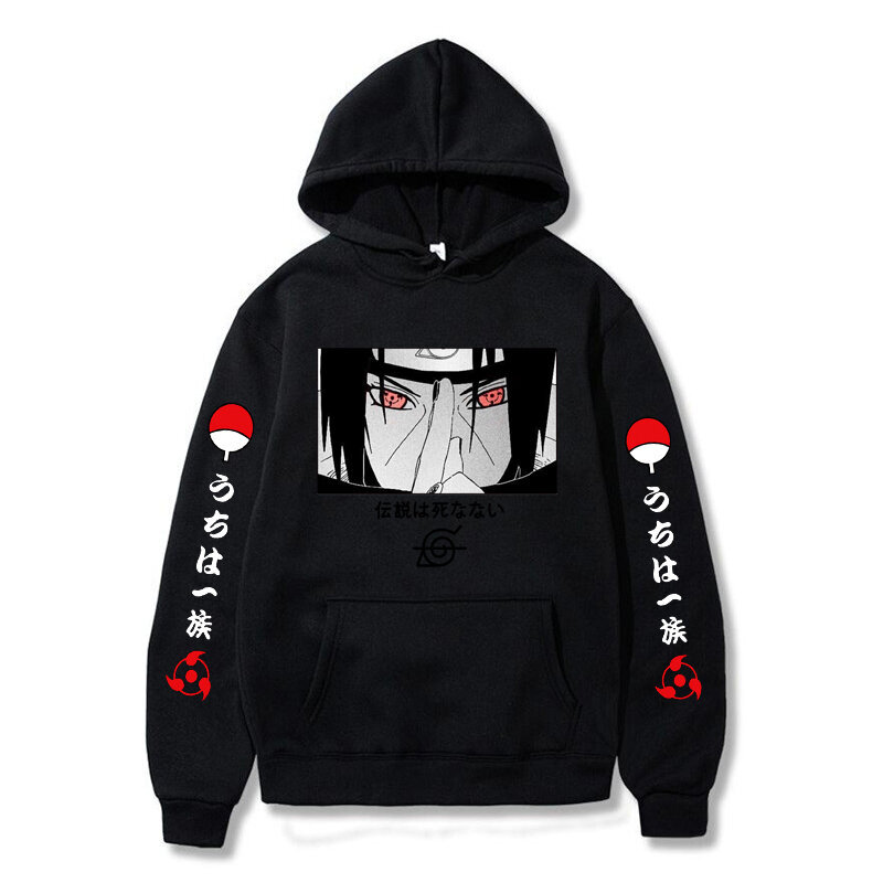 (Musta g)Japanilainen anime Akatsuki Miesten huppari Pilvisymbolit Japani Hupparit Streetwear Itachi Syksy Talvi SHRY hinta ja tiedot | Miesten neuleet ja villapaidat | hobbyhall.fi