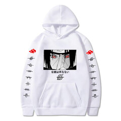 (SWhite)Japanilainen anime Akatsuki Miesten huppari Pilvisymbolit Japani Hupparit Streetwear Itachi Syksy Talvi SHRY hinta ja tiedot | Miesten neuleet ja villapaidat | hobbyhall.fi