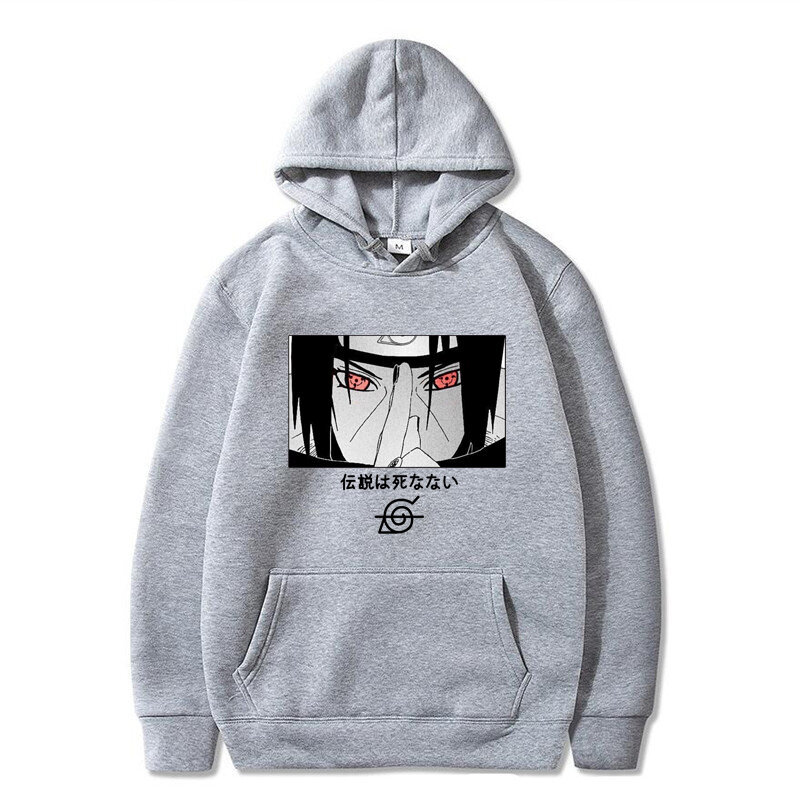 (LLVaaleanharmaa03)Japanilainen anime Akatsuki Miesten huppari Pilvisymbolit Japani Hupparit Streetwear Itachi Syksy Talvi SHRY hinta ja tiedot | Miesten neuleet ja villapaidat | hobbyhall.fi