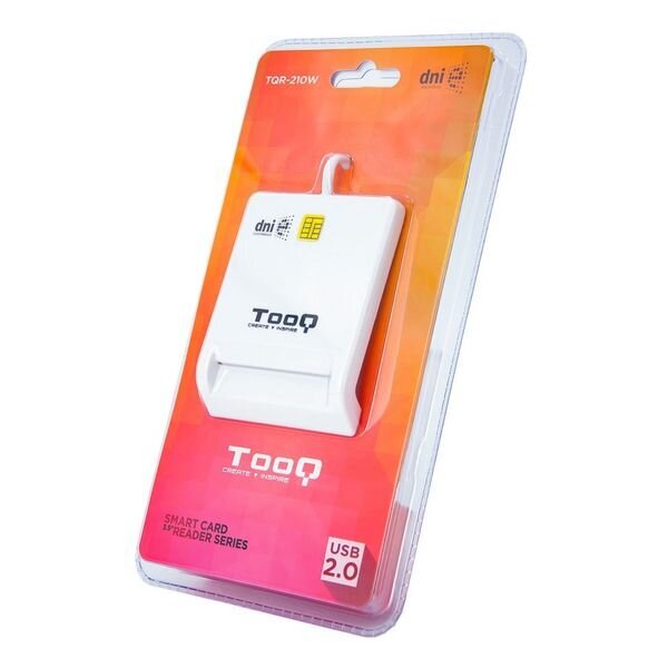 Älykortinlukija TooQ TQR-210W USB 2.0 hinta ja tiedot | Älylaitteiden lisätarvikkeet | hobbyhall.fi