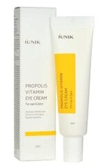 Propolista ja tyrniä sisältävä silmänympärysvoide iUNIK Propolis Vitamin Eye Cream, 30ml hinta ja tiedot | Silmänympärysvoiteet ja seerumit | hobbyhall.fi