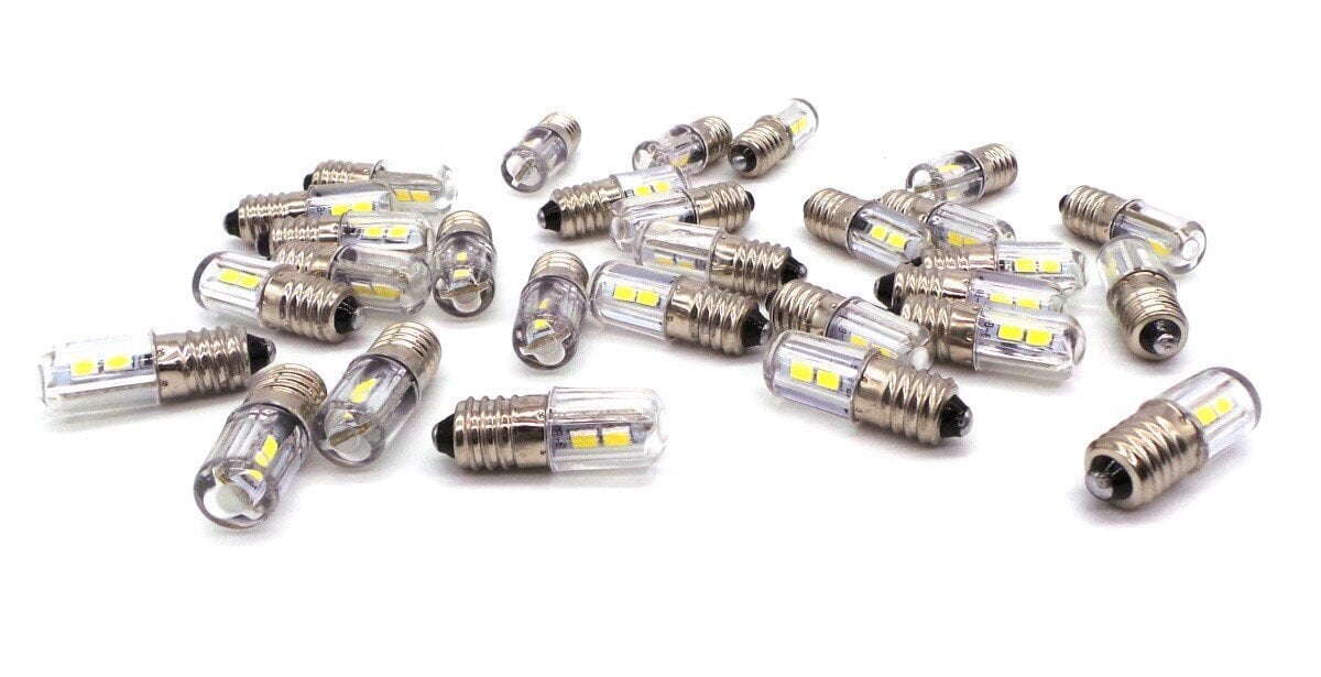 LED-lamppu E10 6V 300lm hinta ja tiedot | Polttimot | hobbyhall.fi