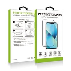 Suojalasi 2.5D Privacy Perfectionists Apple iPhone 16 Pro musta hinta ja tiedot | Näytönsuojakalvot ja -lasit | hobbyhall.fi