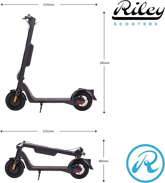 Sähköpotkulauta Riley Scooters RS1 hinta ja tiedot | Potkulaudat | hobbyhall.fi