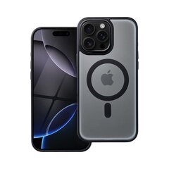 Matte Mag Cover, iPhone 16 Pro Max - Musta hinta ja tiedot | Puhelimen kuoret ja kotelot | hobbyhall.fi