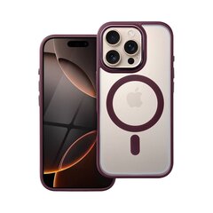 Matte Mag Cover, iPhone 16 Pro - Plum red hinta ja tiedot | Puhelimen kuoret ja kotelot | hobbyhall.fi