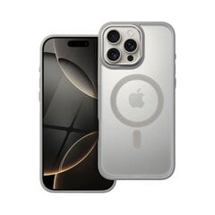 Matte Mag Cover, iPhone 16 Pro Max - Titanium hinta ja tiedot | Puhelimen kuoret ja kotelot | hobbyhall.fi