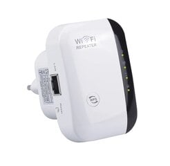 WiFi-laajennus, 300Mbps signaalinvahvistin kotiin, valkoinen hinta ja tiedot | Signaalinvahvistimet | hobbyhall.fi