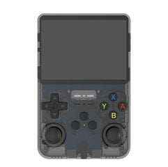 R36S Retro Handheld -pelikonsoli, jossa 128G ja 20000+ Classic Games, musta hinta ja tiedot | Pelikonsolit | hobbyhall.fi