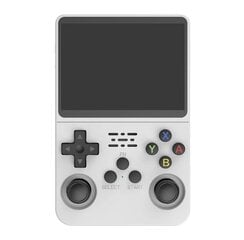 R36S Retro Handheld -pelikonsoli, jossa 128G ja 20000+ Classic Games, valkoinen hinta ja tiedot | Pelikonsolit | hobbyhall.fi