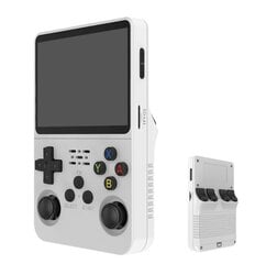 R36S Retro Handheld -pelikonsoli, jossa 128G ja 20000+ Classic Games, valkoinen hinta ja tiedot | Pelikonsolit | hobbyhall.fi