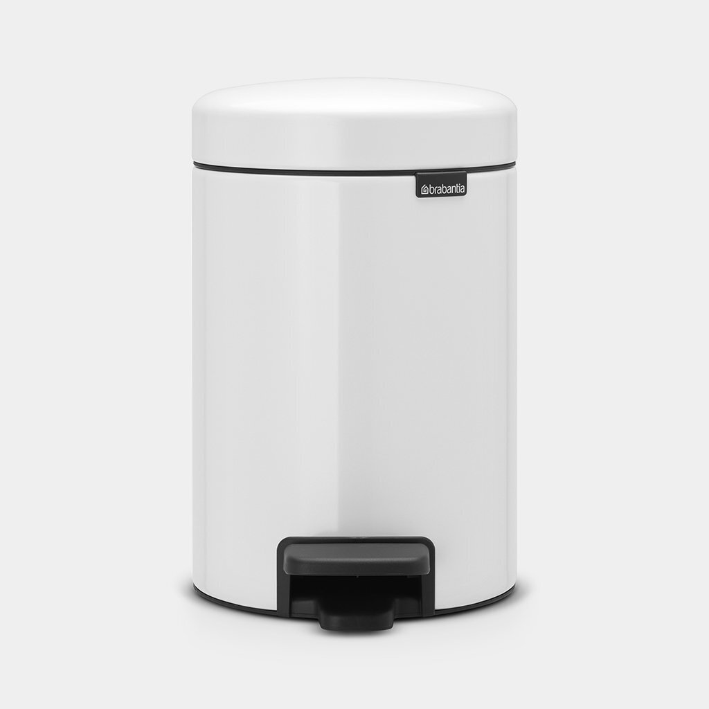 Brabantia NewIcon Poljinroska-astia 3L, White hinta ja tiedot | Roska-astiat | hobbyhall.fi