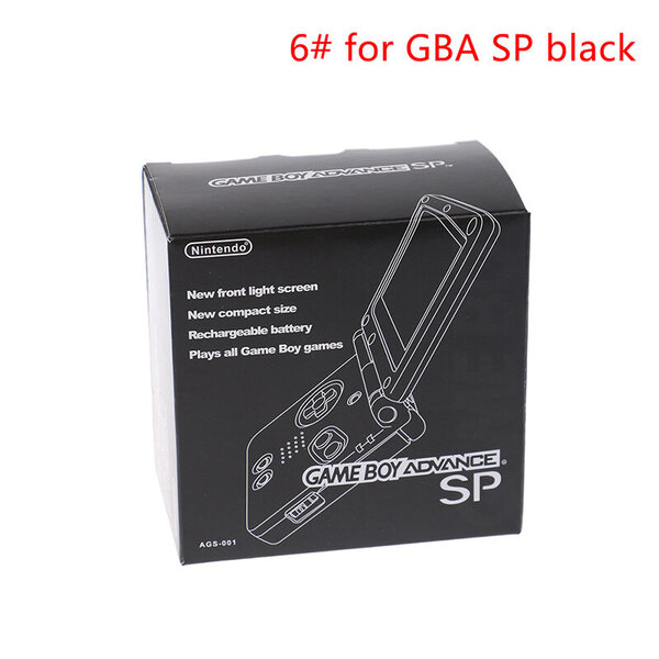 1kpl GBA/GBC/GBA SP/GB DMG-pelikonsoliin Uusi pakkauslaatikko Gameboy Advance New Packaging -suojakotelolle