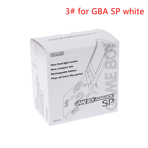 1kpl GBA/GBC/GBA SP/GB DMG-pelikonsoliin Uusi pakkauslaatikko Gameboy Advance New Packaging -suojakotelolle