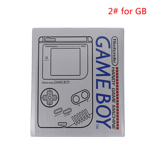 1kpl GBA/GBC/GBA SP/GB DMG-pelikonsoliin Uusi pakkauslaatikko Gameboy Advance New Packaging -suojakotelolle