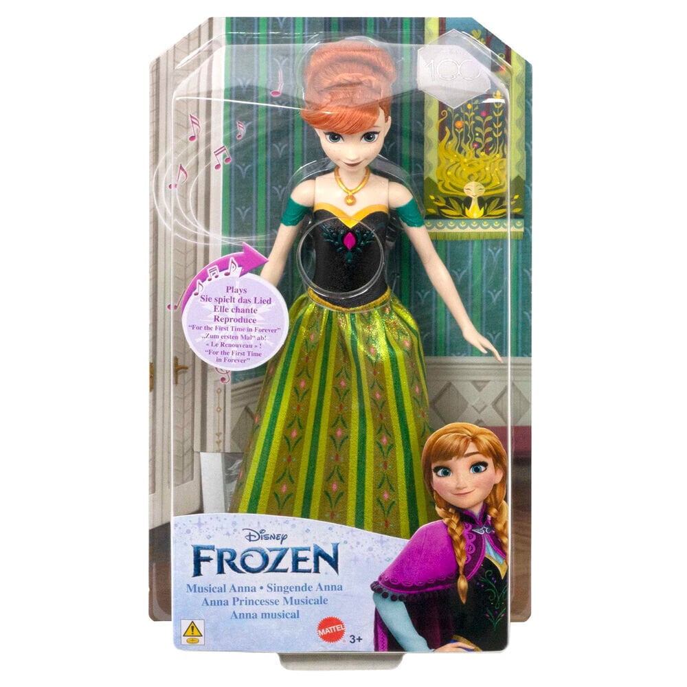 Nukke Disney Frozen Laulava Anna HMG47 hinta ja tiedot | Tyttöjen lelut | hobbyhall.fi