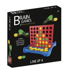 Pöytäpeli Brain Games Line Up 4 hinta ja tiedot | Lautapelit ja älypelit | hobbyhall.fi