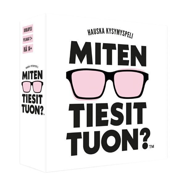 Juhlapeli Mistä tiedät?, FI hinta ja tiedot | Lautapelit ja älypelit | hobbyhall.fi