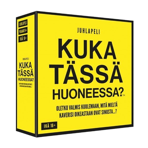 Juhlapeli Kuka tässä huoneessa? hinta ja tiedot | Lautapelit ja älypelit | hobbyhall.fi