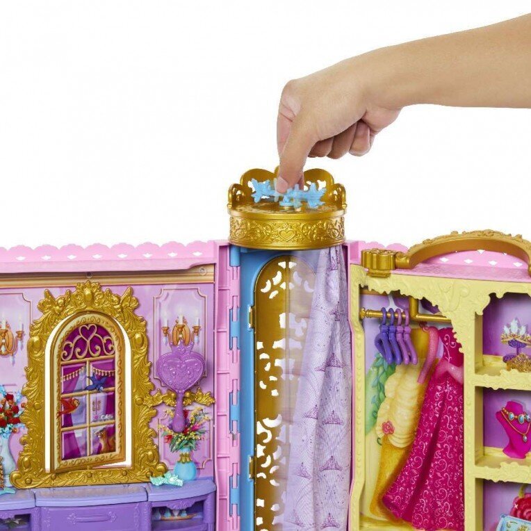 Prinsessan vaatekaappi lisävarusteilla Disney Princess hinta ja tiedot | Tyttöjen lelut | hobbyhall.fi