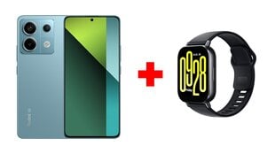 Xiaomi Redmi Note 13 Pro 5G 8/256GB Ocean Teal + Xiaomi Redmi Watch 5 Active Midnight Black hinta ja tiedot | Matkapuhelimet | hobbyhall.fi